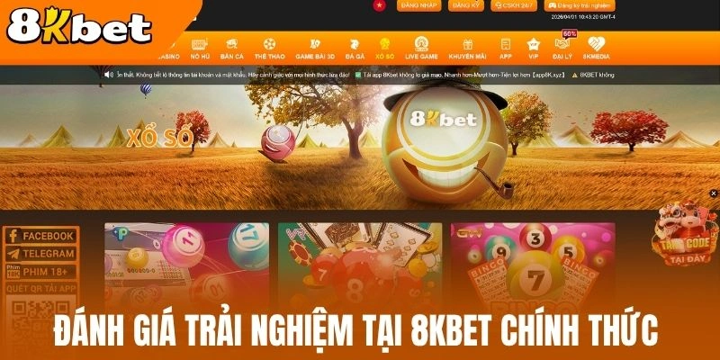 Đánh giá trải nghiệm tại 8kBet chính thức