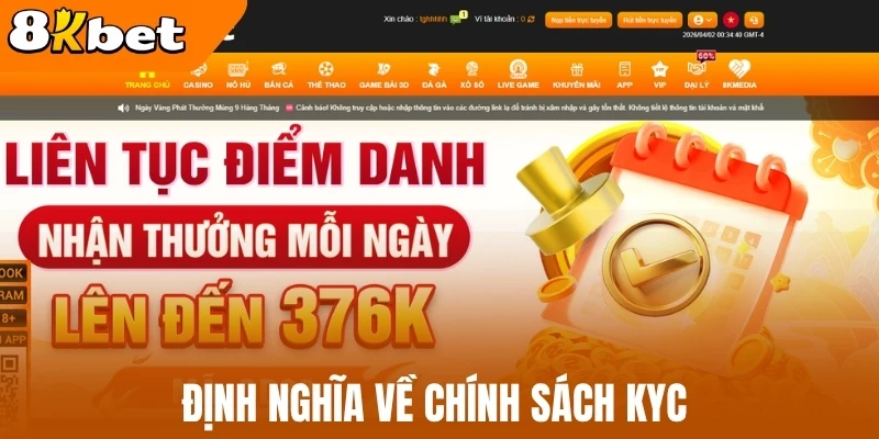 Định nghĩa về chính sách KYC 