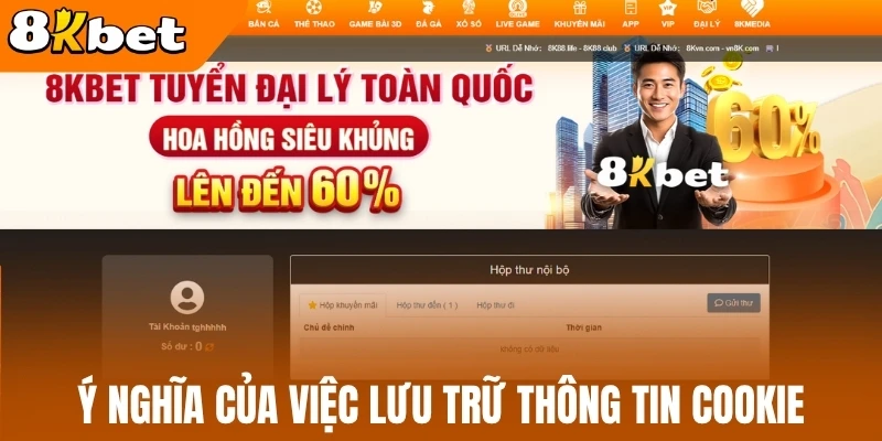 Ý nghĩa của việc lưu trữ thông tin cookie