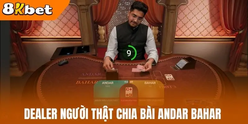 Dealer người thật chia bài Andar Bahar 