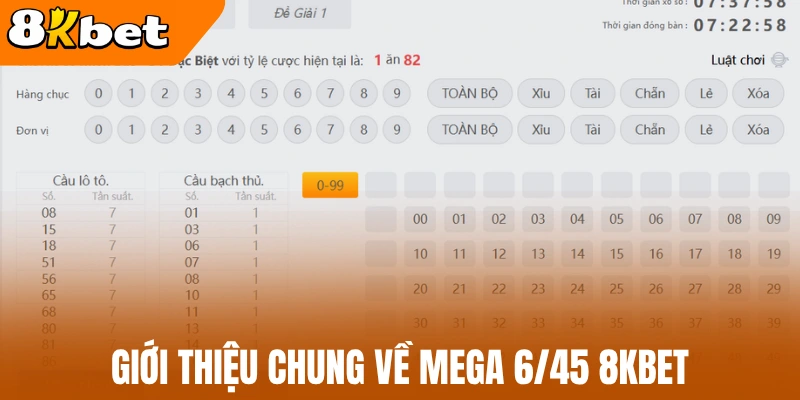 Giới thiệu chung về Mega 6/45 8kBet