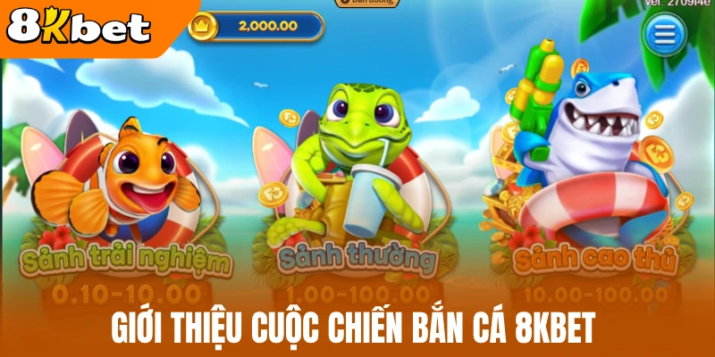 Giới thiệu cuộc chiến bắn cá 8kBet