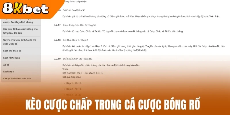 Kèo cược chấp trong cá cược bóng rổ
