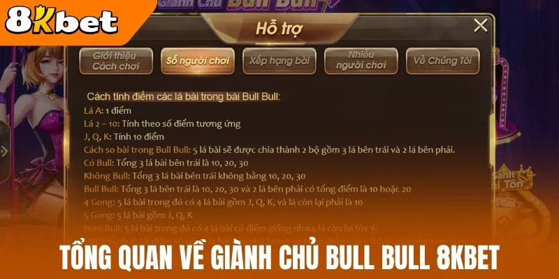 Tổng quan về giành chủ bull bull 8kBet